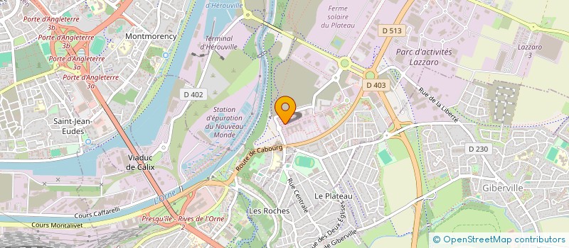 localisation de l'entreprise SOTRABAN  COLOMBELLES