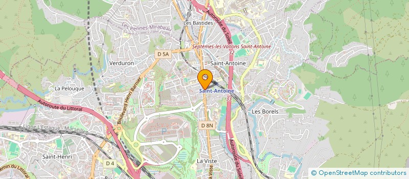 localisation de l'entreprise SOTRABAT à MARSEILLE