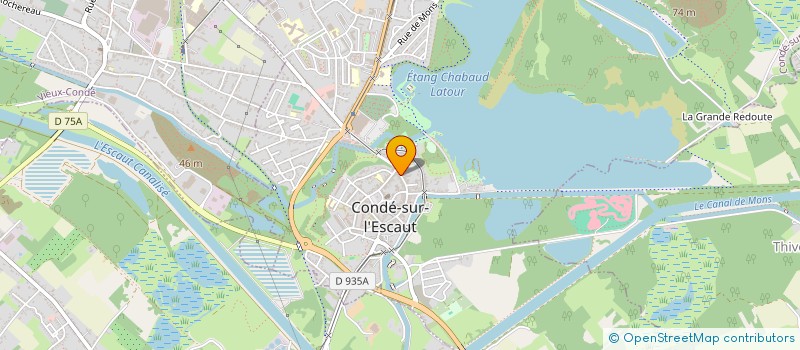 localisation de l'entreprise SOTRABAT à CONDE-SUR-L'ESCAUT
