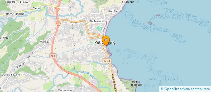 localisation de l'entreprise SOTRABOL à PETIT-BOURG