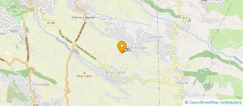 localisation de l'entreprise SOTRACC à SAINT-PAUL