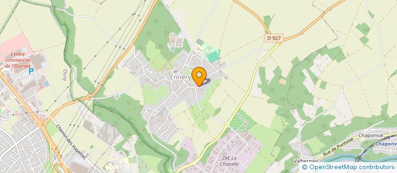 localisation de l'entreprise SOTRACO à ENNERY