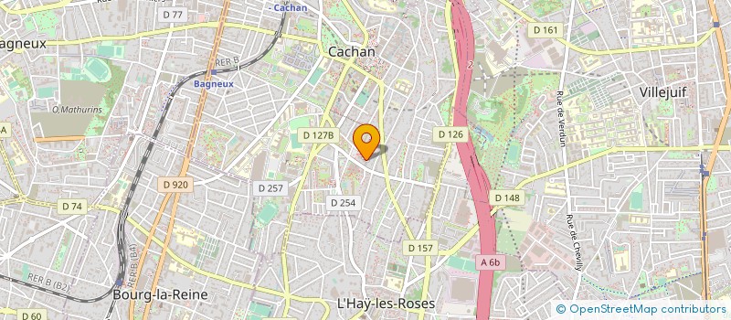 localisation de l'entreprise SOTRACOL à CACHAN