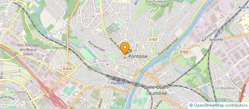 localisation de l'entreprise SOTRACOP  PONTOISE