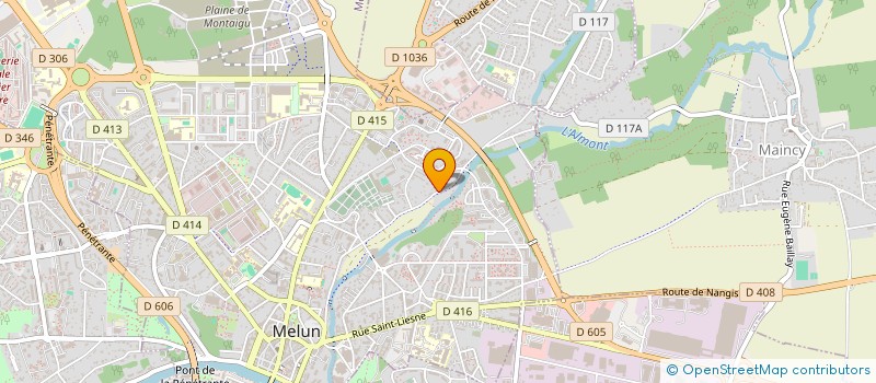 localisation de l'entreprise SOTRADE à MELUN