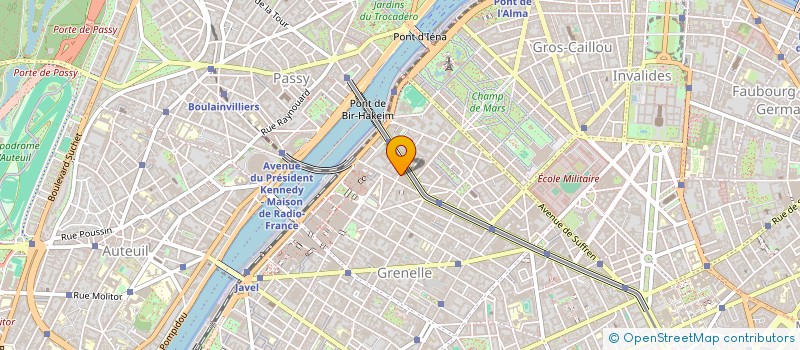 localisation de l'entreprise SOTRADEC à PARIS