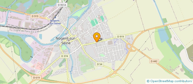 localisation de l'entreprise SOTRADIV  NOGENT SUR SEINE