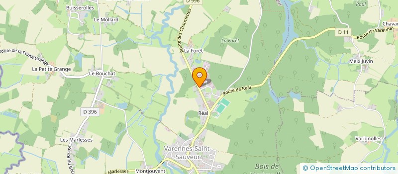 localisation de l'entreprise SOTRADO à VARENNES-SAINT-SAUVEUR