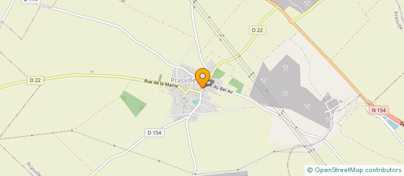 localisation de l'entreprise SOTRAGI à PRASVILLE