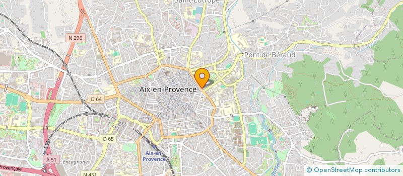 localisation de l'entreprise SOTRALEC à AIX-EN-PROVENCE