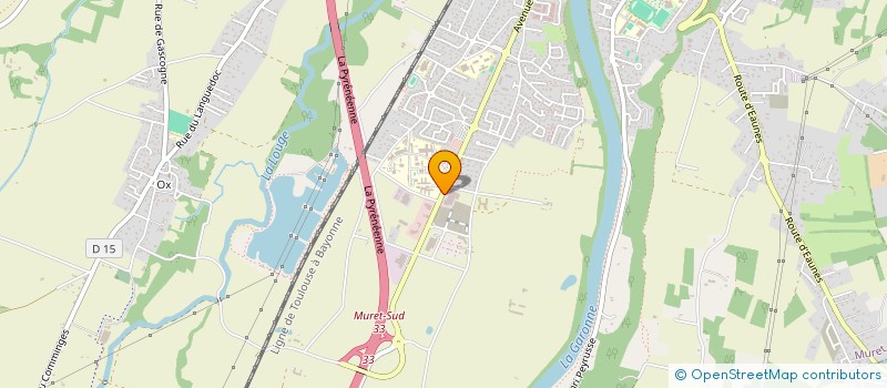 localisation de l'entreprise SOTRALU SA à MURET