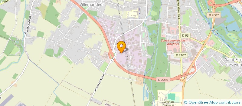 localisation de l'entreprise SOTRAMAT à VILLEMANDEUR