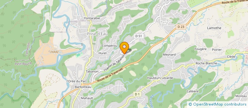 localisation de l'entreprise SOTRAMEF à PETIT-BOURG