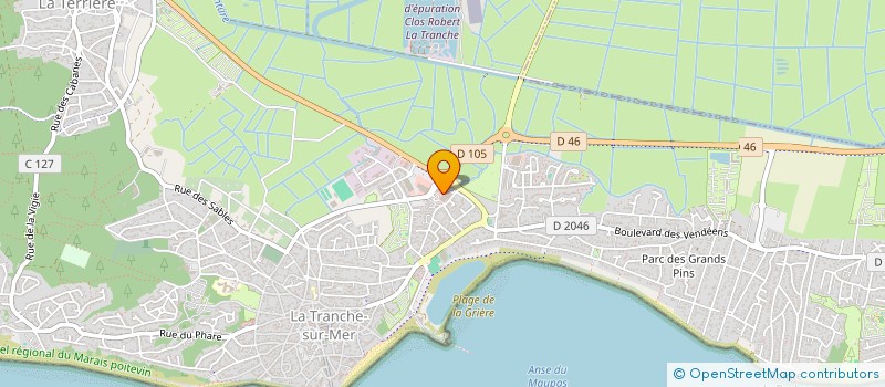 localisation de l'entreprise SOTRANDIS  LA TRANCHE-SUR-MER