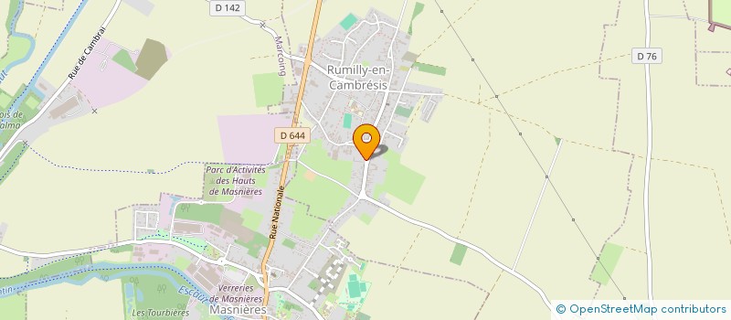 localisation de l'entreprise SOTRANSIM  RUMILLY-EN-CAMBRESIS