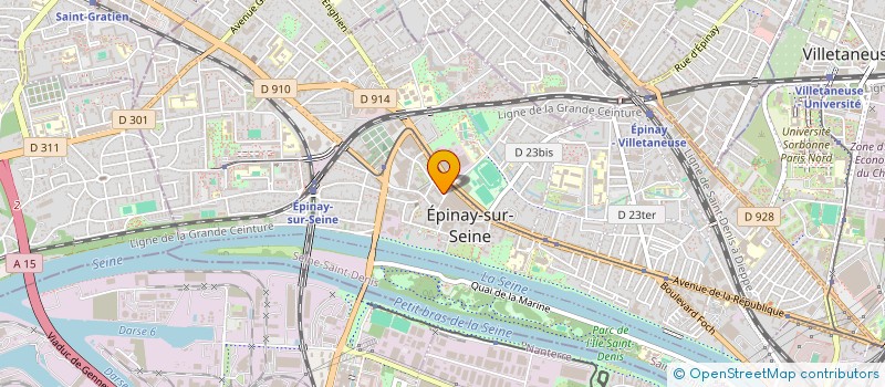 localisation de l'entreprise SOTRANSPORT à EPINAY-SUR-SEINE