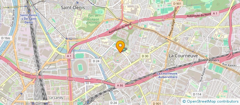 localisation de l'entreprise SOTRANSPORTS  SAINT-DENIS