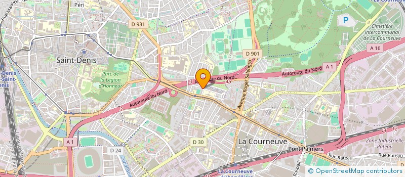 localisation de l'entreprise SOTRANSPORTS à SAINT-DENIS