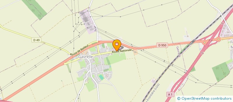 localisation de l'entreprise SOTRAPE  GAVRELLE