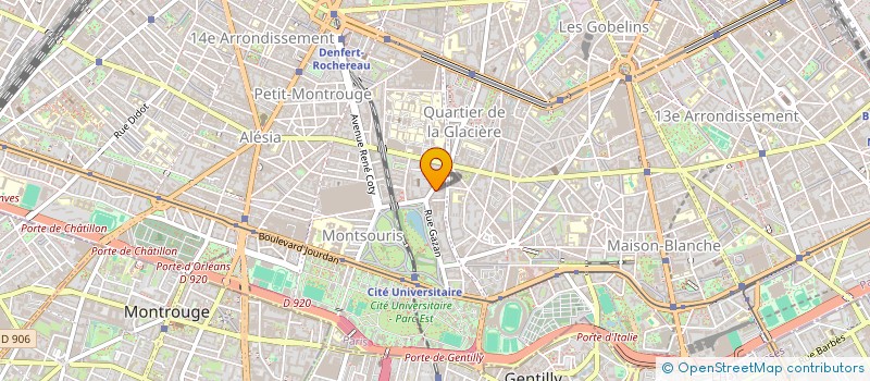 localisation de l'entreprise SOTRAREST à PARIS