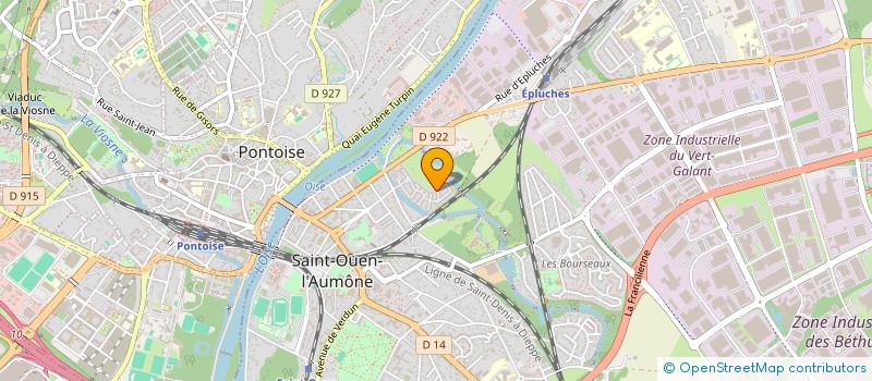 localisation de l'entreprise SOTRAVELING  SAINT-OUEN-L'AUMONE