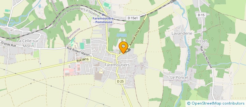 localisation de l'entreprise SOTRAX  FAREMOUTIERS