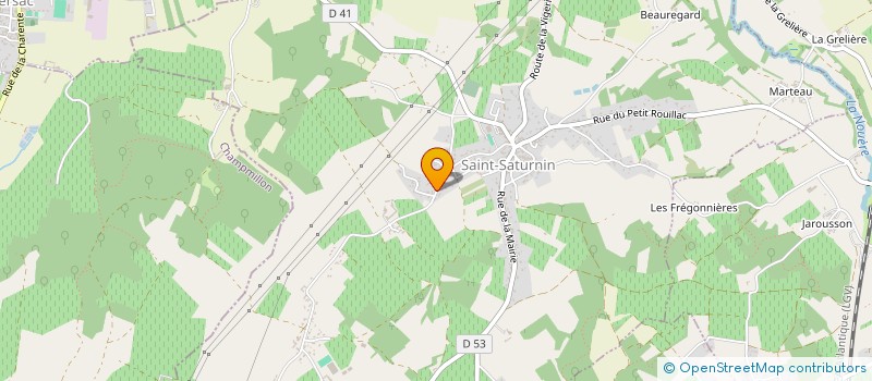 localisation de l'entreprise SOTRAX-PIERRE DECET à SAINT-SATURNIN