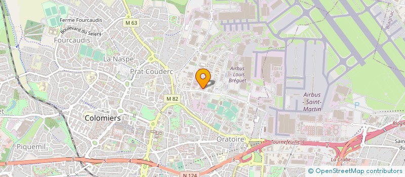 localisation de l'entreprise SOTREM SEO à COLOMIERS