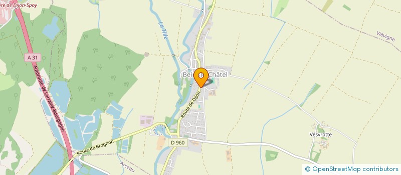 localisation de l'entreprise SOTREN à MAGNY-SAINT-MEDARD