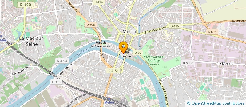localisation de l'entreprise SOTREP à MELUN