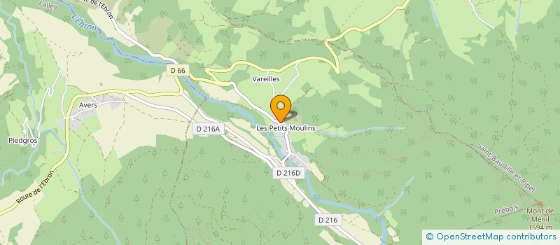 localisation de l'entreprise SOTREXFO  PREBOIS