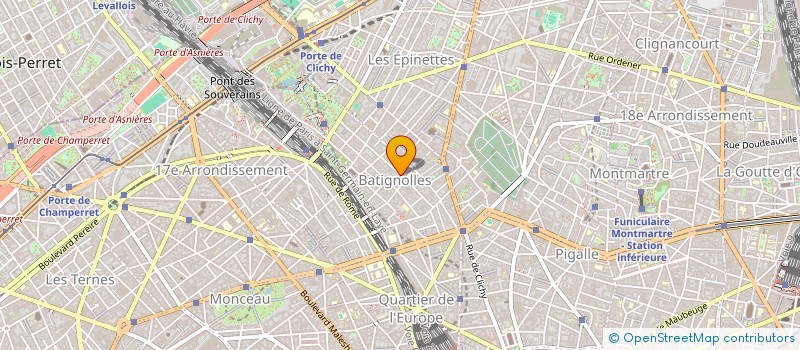 localisation de l'entreprise SOTRIEX INTERNATIONAL  PARIS