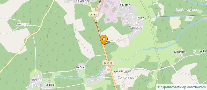 localisation de l'entreprise SOTRIM  SAINT-LAURENT-MEDOC