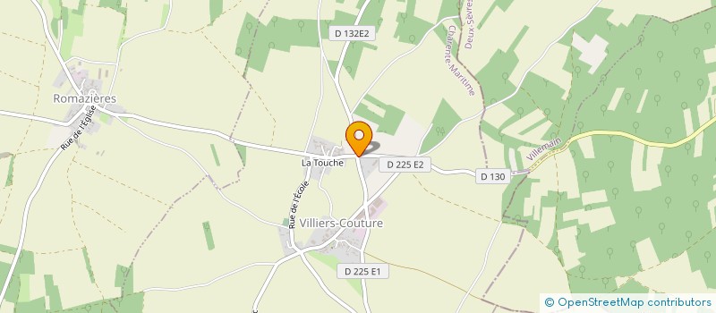 localisation de l'entreprise SOTRINBOIS à VILLIERS-COUTURE