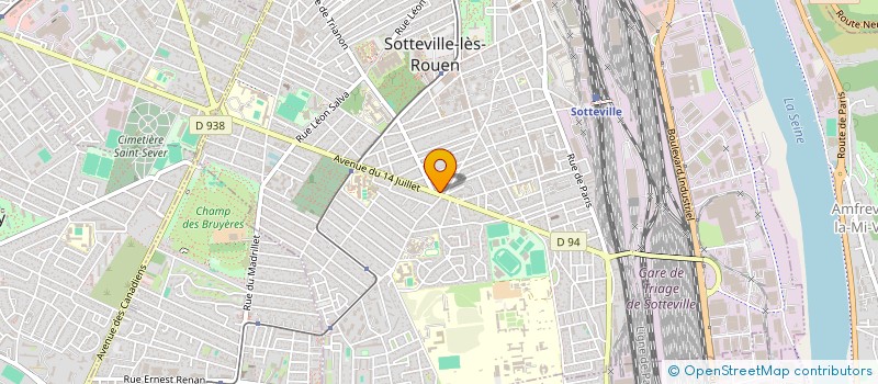 localisation de l'entreprise SOTT PILA  SOTTEVILLE-LES-ROUEN