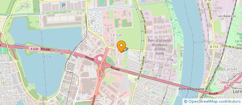 localisation de l'entreprise SOTTAS DEVELOPPEMENT  BORDEAUX