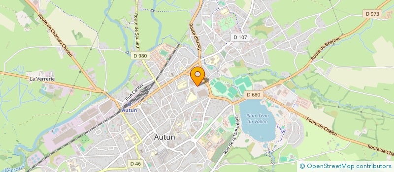 localisation de l'entreprise SOTUNDIS à AUTUN