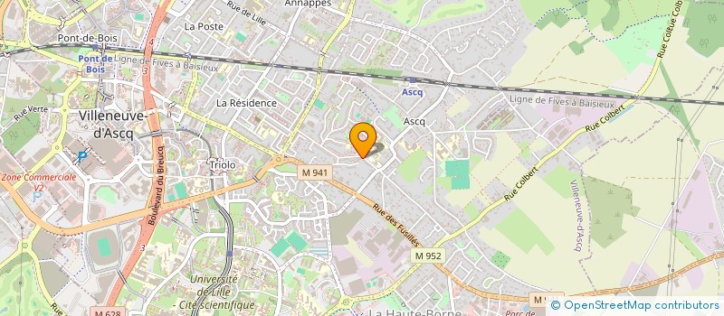 localisation de l'entreprise SOTV-SOCIETE CIVILE à VILLENEUVE-D'ASCQ