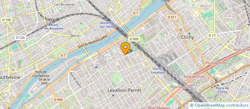 localisation de l'entreprise SOTY HOLDING à LEVALLOIS PERRET