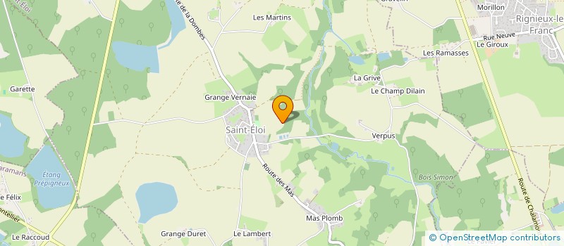 localisation de l'entreprise SOU COMMUN RPI FARAMANS-JOYEUX-ST ELOI à SAINT-ELOI