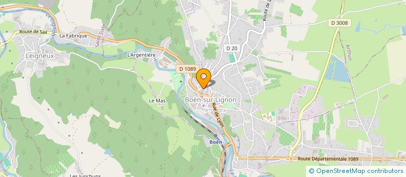 localisation de l'entreprise SOU DES ECOLES  LEIGNEUX