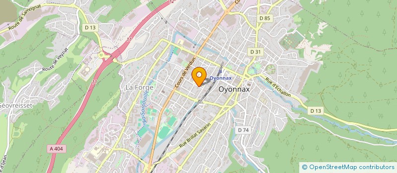 localisation de l'entreprise SOU DES ECOLES à OYONNAX
