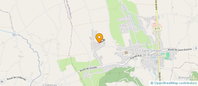 localisation de l'entreprise SOU DES ECOLES  SAINT-PIERRE-DE-BRESSIEUX