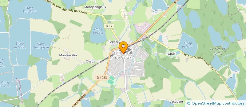 localisation de l'entreprise SOU DES ECOLES à DOMPIERRE-SUR-VEYLE