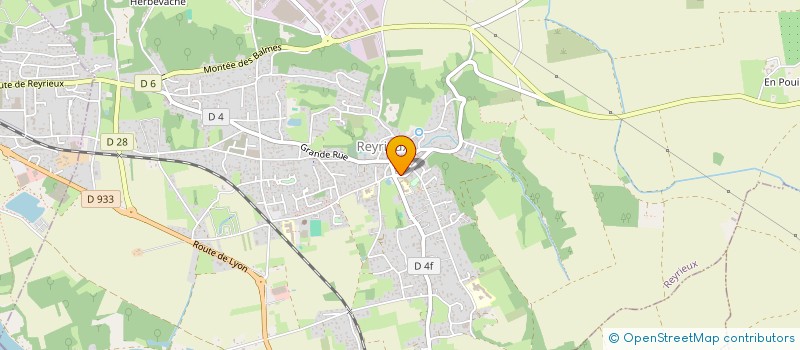 localisation de l'entreprise SOU DES ECOLES à REYRIEUX