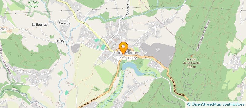 localisation de l'entreprise SOU DES ECOLES  SAINT-ETIENNE-DE-CROSSEY