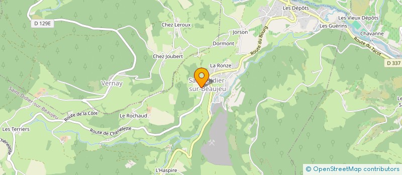 localisation de l'entreprise SOU DES ECOLES à REGNIE DURETTE