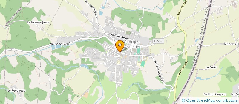 localisation de l'entreprise SOU DES ECOLES  SAINT-GEORGES-D'ESPERANCHE