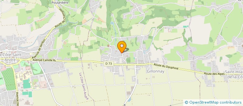 localisation de l'entreprise SOU DES ECOLES COMMELLE SEMONS ARZAY  PORTE-DES-BONNEVAUX