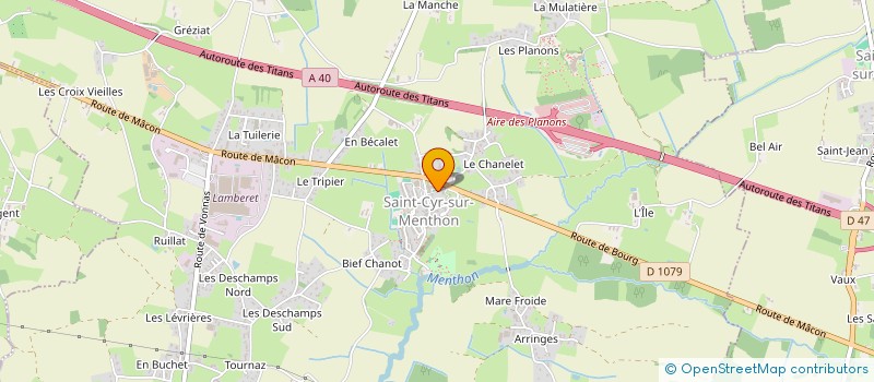 localisation de l'entreprise SOU DES ECOLES DE BAGE LA VILLE à BAGE-DOMMARTIN